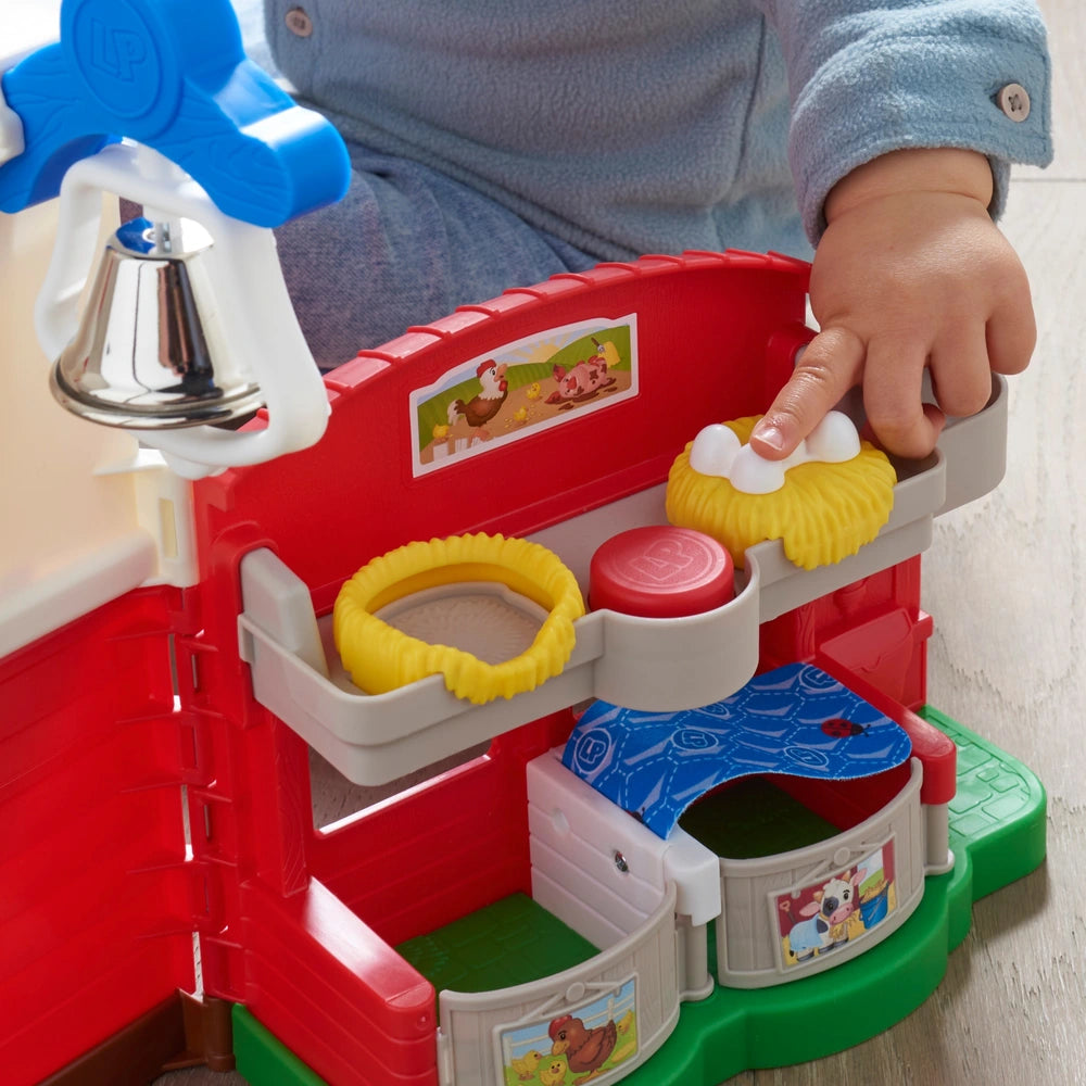 Fisher-Price Little People Caring for Animals Farm ā Interactive Farm Playset with Sounds, Learning Activities & Figures, Ages 1ā5