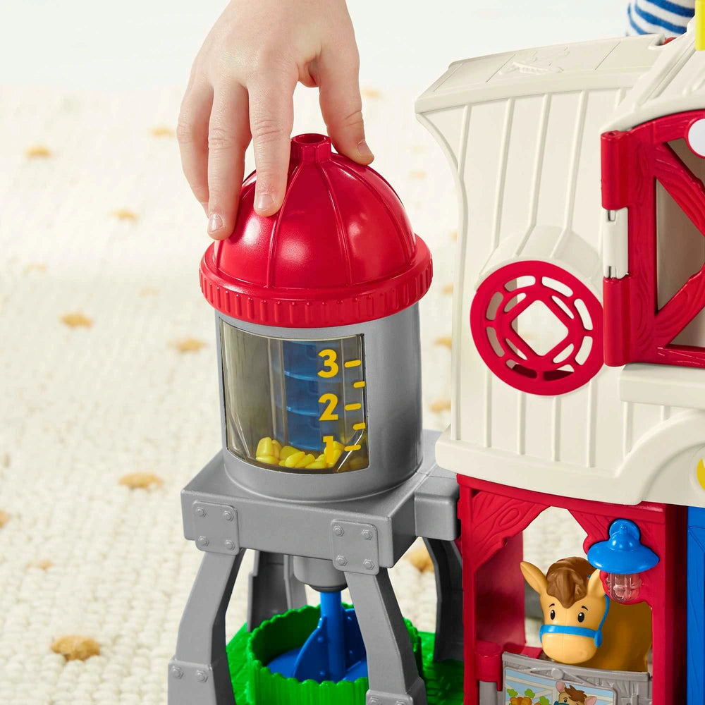 Fisher-Price Little People Caring for Animals Farm – Interactive Farm Playset with Sounds, Learning Activities & Figures, Ages 1–5