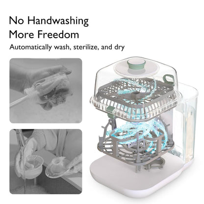 Baby Bottle Washer, Sterilizer & Dryer – Multifunctional Electric Steam Cleaner