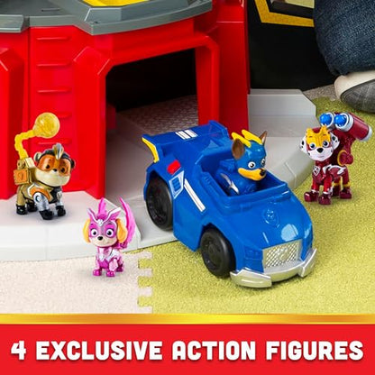 PAW Patrol Mighty Lookout Tower Playset – Interactive Rescue Tower with Vehicles & Figures