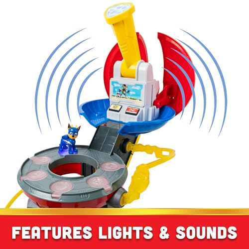 PAW Patrol Mighty Lookout Tower Playset – Interactive Rescue Tower with Vehicles & Figures