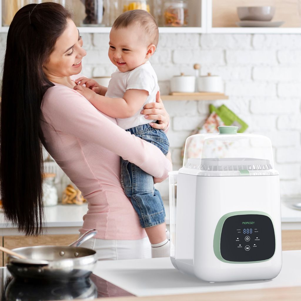 Baby Bottle Washer, Sterilizer & Dryer – Multifunctional Electric Steam Cleaner
