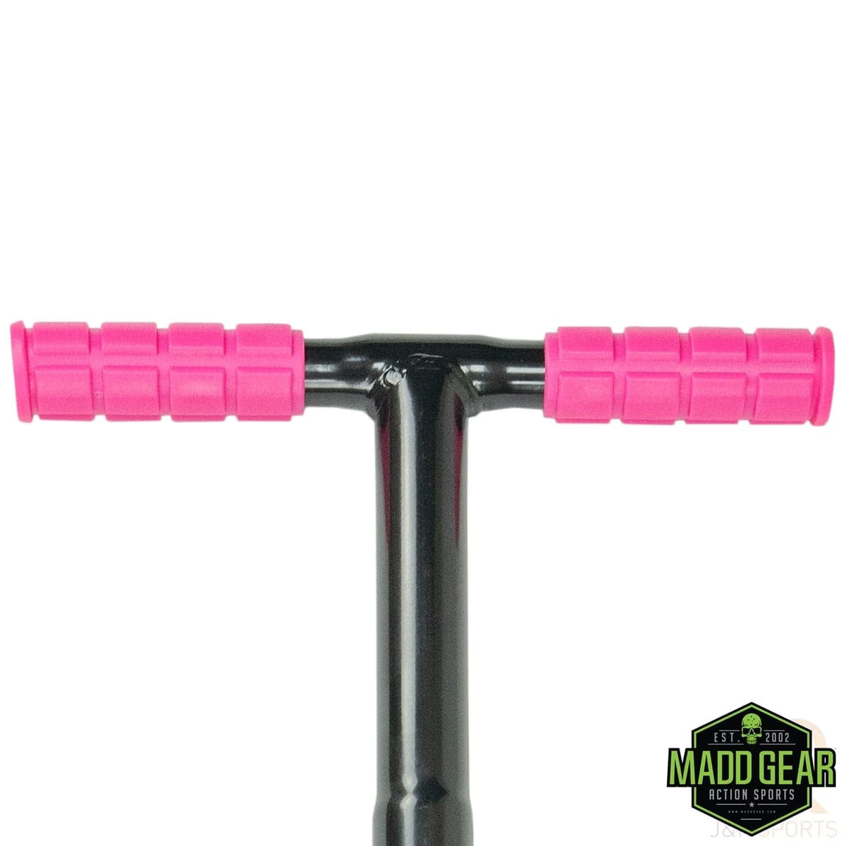 Pink & Black Pogo Stick – Kids’ Jumping Toy with Comfortable Handles